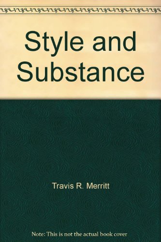 Style and Substance