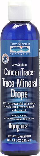 Trace Minerals Research - Concentrace Trace Mineral Drops - 8oz