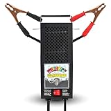 Schumacher Electric 100A Car Battery Load Tester and Voltmeter, for Batteries Up to 1000 Cranking Amps, Charging System Diagnosis, for 6V/12V Power Sport, Automotive, and Marine Batteries, BT-100