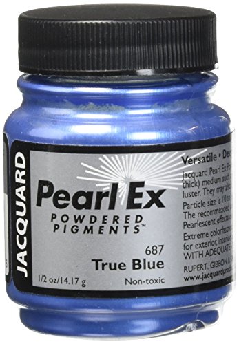 Book Cover Jacquard JAC-JPX6871 Pearl Ex Powdered Pigment, 0.5 oz, True Blue
