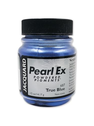 Jacquard Pearl EX en poudre pigments, True Blue, 14,2 gram