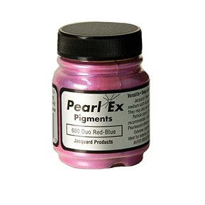 Jacquard Pearl EX en poudre pigments, Duo Rouge/bleu, 14,2 gram