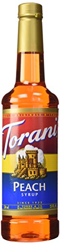 Torani Peach Syrup 750mL