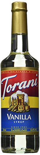 Book Cover Torani® Vanilla Syrup (750 mL /25.4 oz )