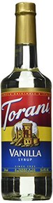 Torani® Vanilla Syrup (750 mL /25.4 oz )