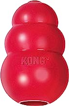 KONG - Classic Dog Toy, Durable Natural Rubber- Fun to Chew, Chase and Fetch - for Medium Dogs