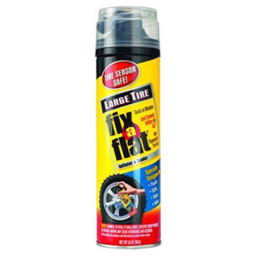 Book Cover Fix-A-Flat S430 Aerosol Tire Inflator with Hose for Large Tires - 20 oz.