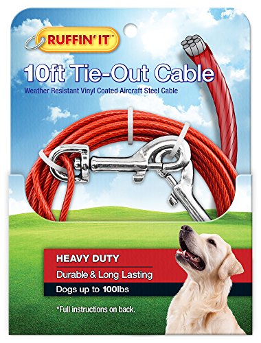 RUFFIN' IT Chrome Tie Cable