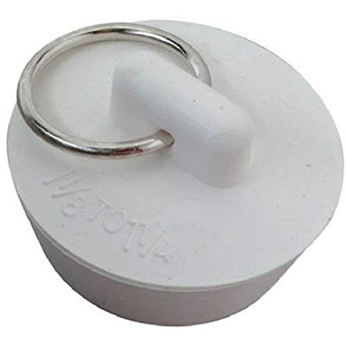 Master Plumber PSB8015 Rubber Stopper, 1-1/4-Inch, White