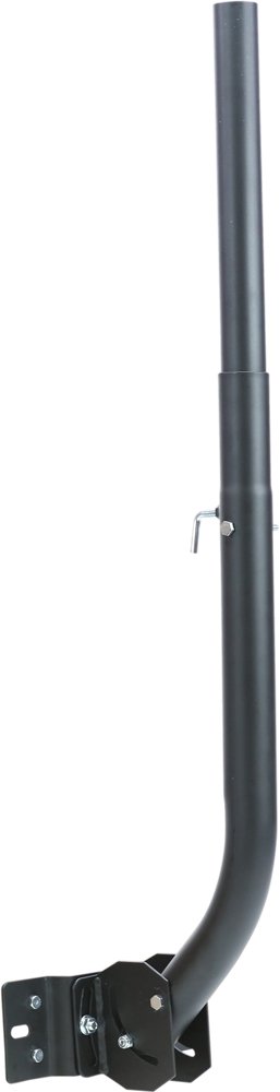Book Cover Channel Master CM-3090 Telescoping Universal Antenna Mast Pole Adjustable Roof Mount to Wall, Eave, Attic, Chimney on Flat, Slanting or Vertical Surface,43.125