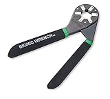 LOGGERHEAD Tools 8" Bionic Wrench | 14 Wrenches in 1 | Grabs Bolt On All Six Sides | Patented Design Multiplies Gripping Force | Great Gifts for Men, Dad, Gadgets for men