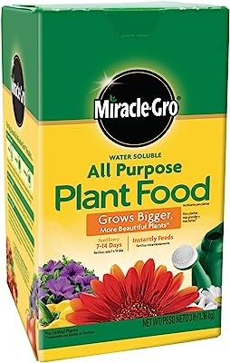 Book Cover Miracle-Gro All Purpose Plant Food, 3-Pound (Plant Fertilizer)