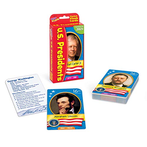 Book Cover US Presidents Pocket Flash Cards