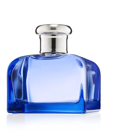 Ralph Lauren FRAGRANCES Blue - Eau De Toilette - Women's Perfume - Fresh & Floral - With Gardenia, Jasmine, and Lotus Flower - Medium Intensity - 4.2 Fl Oz