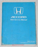 Accord 1990 Service Manual