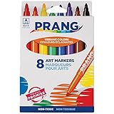 Prang Classic Art Markers, Bullet Tip, Assorted Colors, 8 Count