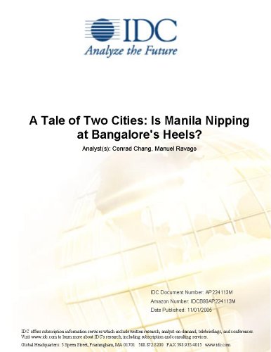 A Tale of Two Cities: Is Manila Nipping at Bangalore's Heels?