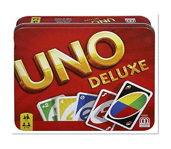UNO Deluxe Jeu de Société et de Cartes, K0888