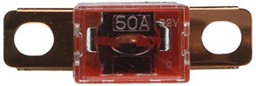 Bussmann FLD-50 Automotive Fusible Link (9/16" Bolt Terminal - 50 A (Red)), 1 Pack