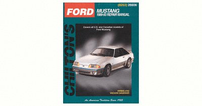 Haynes Repair Manuals Ford Mustang, 1989-93