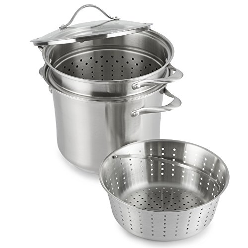 Calphalon Contemporary Stainless Steel Cookware/Multi-Pot, 8 quart