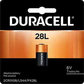 Duracell - 28L 6V Lithium Photo Size Battery - long lasting battery - 1 count