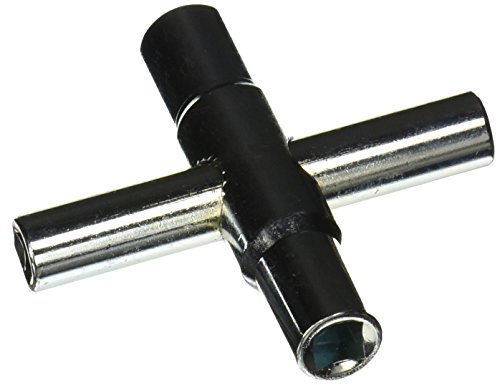 Honeywell J40-005 Four Way Key PLATED STEEL