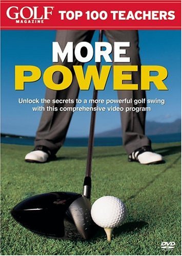 Book Cover Golf Magazine Top 100 Teachers: More Power [DVD]