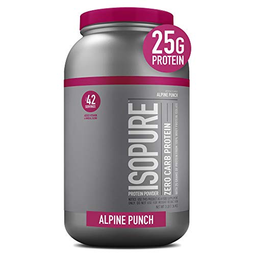 Book Cover Nature's Best Zero Carb Isopure Whey Protein Isolate - Alpine Punch 3 lb