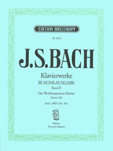WOHLTEMPERIERTE KLAVIER 2 1 PIANO
