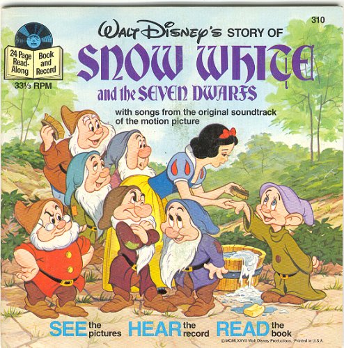 Snow White and the Seven Dwarfs (Read-Along Book and Record)