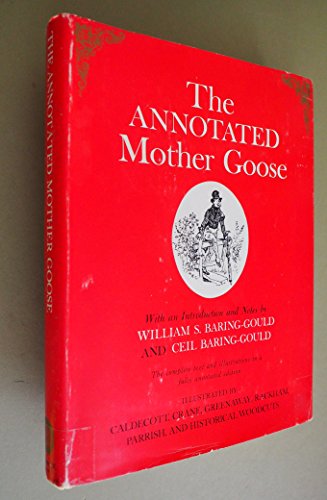 Book Cover Annotated Mother Goose