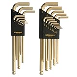 Bondhus 20899 Balldriver GoldGuard L-Wrench DblPK,38099 1.5-10mm&37937 .050-3/8"