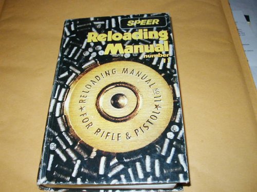 Speer Reloading Manual (Number 11) (Number 11)
