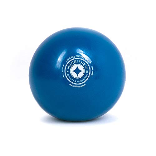 Merrithew STOTT Pilates Toning Ball (Blue), 2 lbs / 0.9 kg