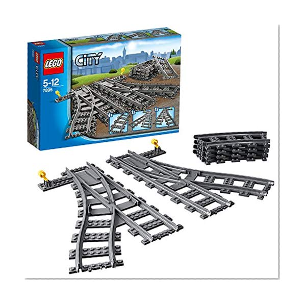 LEGO City - Les aiguillages - 7895  - Jeu de Construction
