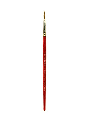 Winsor and Newton Sceptre Gold II Brush Round-Short Handle 5