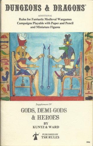 Gods, Demi-Gods, & Heroes (Dungeons & Dragons, Supplement IV)