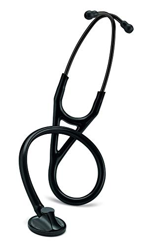 3M Littmann Stethoscope, Master Cardiology, Black Tube, Black Chestpiece, 27 inch, 2161