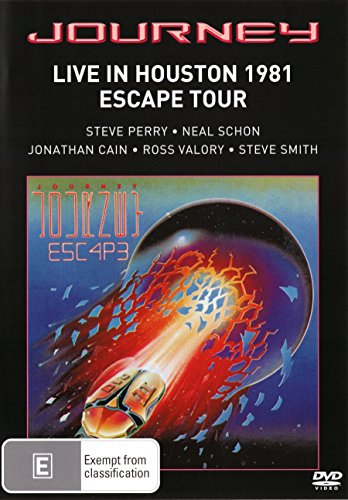 Book Cover Journey: Live in Houston - The Escape Tour (1981)