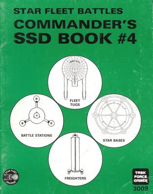 Star Fleet Battles Commander's SSD Book #4