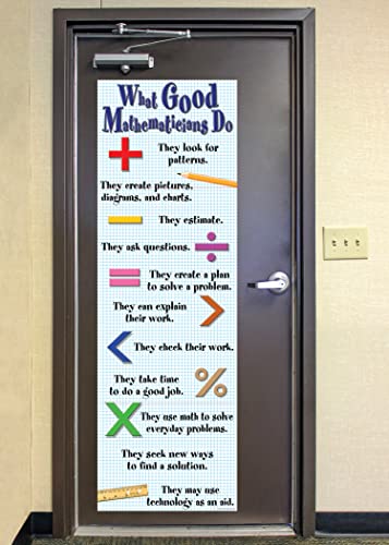McDonald Publishing What Mathematicians Do Colossal Poster (V1617)