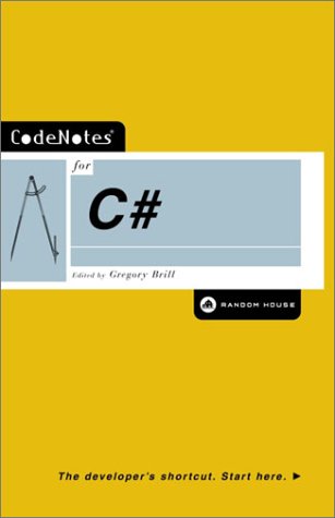 CodeNotes for C# (Codenotes Series)