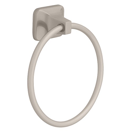 Franklin Brass Bathroom Accessory D2416SN Futura Hand Towel Ring, Satin Nickel