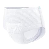 TENA ProSkin Extra Breathable Underwear, Incontinence, Disposable, Moderate Absorbency, Large, 64 Count