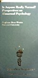Is Anyone Really Normal? on 8 CAssette Tapes Perspectives on Abnormal Psychology by Westen, Drew RARE