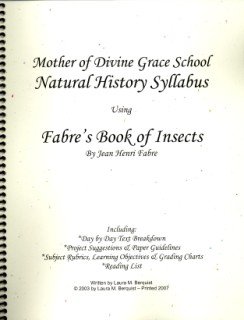 Mother of Divine Grace 10th Grade Natural History Syllabus