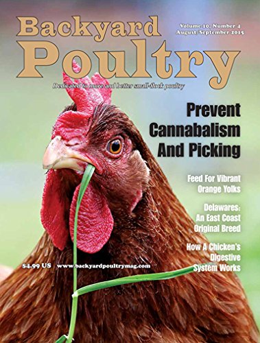 Book Cover Backyard Poultry