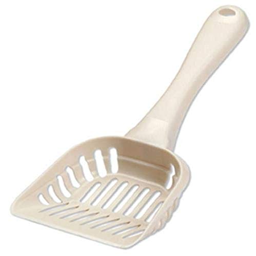 Book Cover Petmate Litter Scoop for Cats, Large Size, Bleached Linen