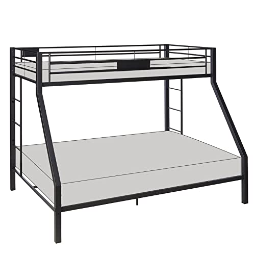 ACME Limbra Twin XL/Queen Bunk Bed - 38000 - Sandy Black Twin X-Large/Queen